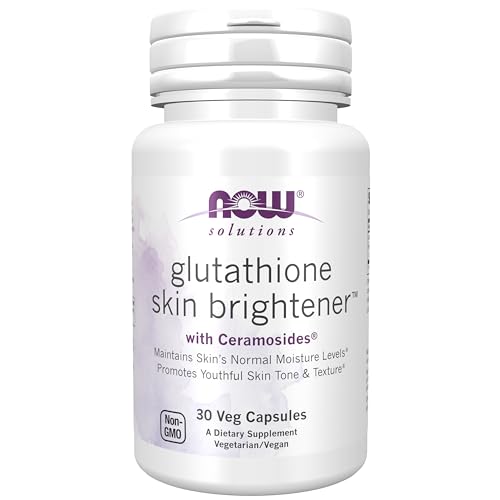 NOW Foods Solutions, Glutatión para Iluminar la Piel con Ceramosides®, Hidratante y Iluminador, 30 Cápsulas Veganas - imagen 3