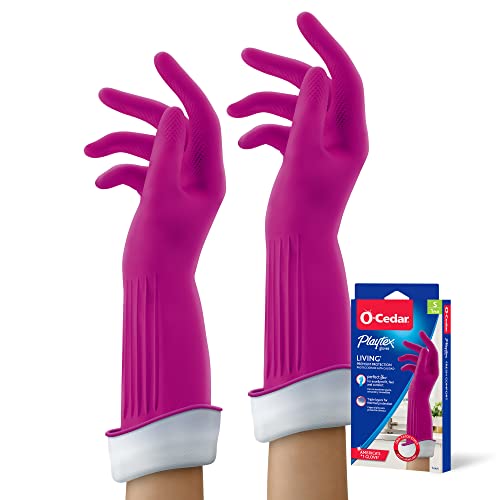 Guantes de Limpieza Reutilizables Playtex Living, Protección Premium, Tamaño Pequeño (2 pares) - imagen 3