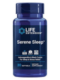 Life Extension Serene Sleep – Suplemento para Dormir con Ashwagandha y Comino Negro – Relajación y Apoyo al Sueño, Sin Melatonina – 30 Softgels - imagen 1