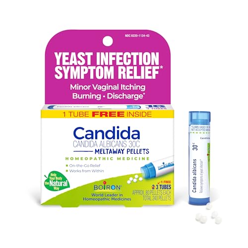 Boiron Candida 30C Medicina Homeopática para Alivio de Infecciones por Hongos - Picazón Vaginal, Ardor y Flujo - 3 Cuentos (240 Gránulos) - imagen 2