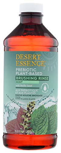 Enjuague Bucal Prebiótico a Base de Plantas Desert Essence con Menta 15.8 oz – Sin Alcohol, Sin SLS, Sin Gluten, Vegano, Libre de Crueldad - - imagen 3