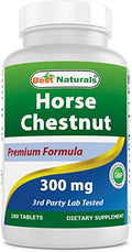 Extracto de Castaño de Indias Best Naturals 300 mg - 180 Tabletas - imagen 1