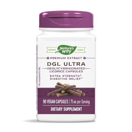 Extracto Premium DGL Ultra de Nature’s Way, Alivio Digestivo Extra Fuerte*, 90 Cápsulas - imagen 3