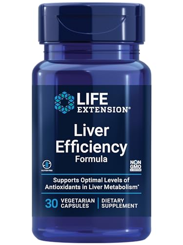 Life Extension Fórmula de Eficiencia Hepática, Apoya la Función Hepática Saludable y Niveles Óptimos de Antioxidantes, Sin Gluten, No OGM, - imagen 3
