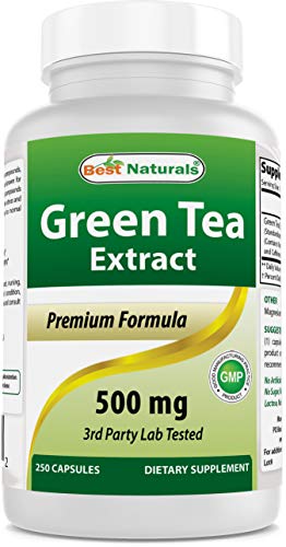 Extracto de Té Verde Best Naturals 500 mg 250 Cápsulas - imagen 2