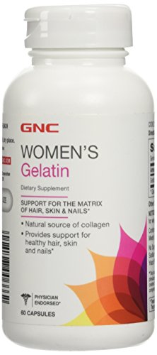 Suplemento de Gelatina GNC para Mujeres, Apoya Cabello, Piel y Uñas Saludables, Fuente Natural de Colágeno, 60 Cápsulas - imagen 2