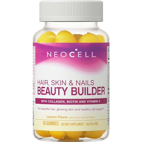 Gomitas NeoCell para Cabello, Piel y Uñas | 60 piezas | Colágeno con Biotina | Vitaminas C y E | Fórmula Avanzada para Mujeres y Hombres - imagen 1