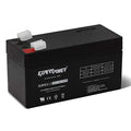 Batería Recargable ExpertPower EXP1213 12V 1.3Ah SLA AGM con Terminales F1, Reemplazo para Auxiliares, Cortacésped, UPS y Alarmas - imagen 1