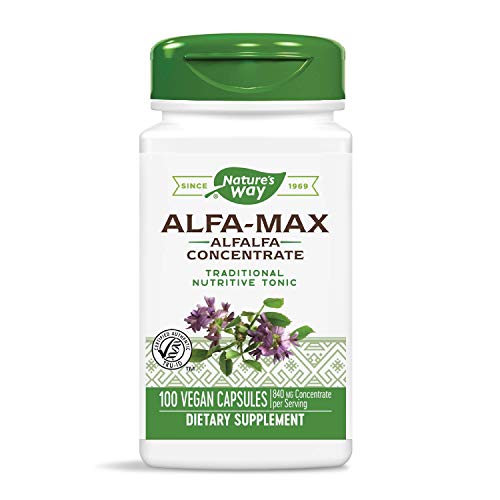 Alfa-Max Premium Herbal de Nature's Way, 840 mg por porción, 100 cápsulas vegetales - imagen 4