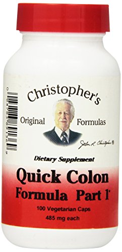 Christopher's Original Formulas Quick Colon Parte 1, Suplemento para la Salud del Colon, 100 Cápsulas Vegetales - imagen 6