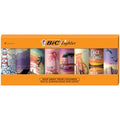 Encendedor BIC Maxi Pocket, Edición Especial Colección Vacaciones, Diseños Únicos Variados, Paquete de 8 Encendedores - imagen 1