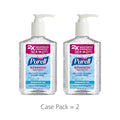 Gel Antibacterial PURELL Advanced, 8 oz, Paquete de 2 Botellas con Dispensador de Mesa - 9652-06-EC2PK - imagen 1