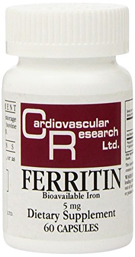 Cápsulas de Ferritina Cardiovascular Research, 60 Unidades - imagen 3