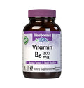 Cápsulas Vegetales de Vitamina B6 Bluebonnet Nutrition, 200 mg, Salud Cardiovascular y Nerviosa, Sin Soja, Sin Gluten, Kosher, Veganas, 90 Cápsulas - imagen 1