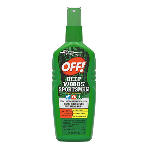 OFF! Repelente de Insectos Deep Woods Sportsmen, Spray Antimosquitos de Larga Duración, 6 oz - imagen 3
