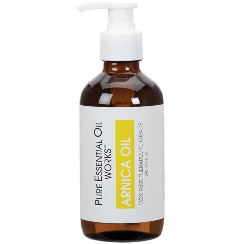 Aceite de Arnica 100% Puro de Pure Essential Oil Works, Natural, Libre de Parabenos, 8 Onzas - imagen 3