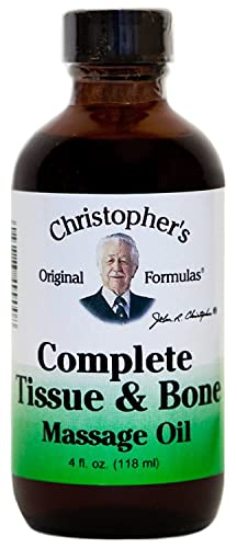 Aceite de Masaje Completo para Tejidos y Huesos de Christopher's Original Formulas, 4 fl oz | Aceite Herbal para Masaje y Cuidado de la Piel - imagen 6