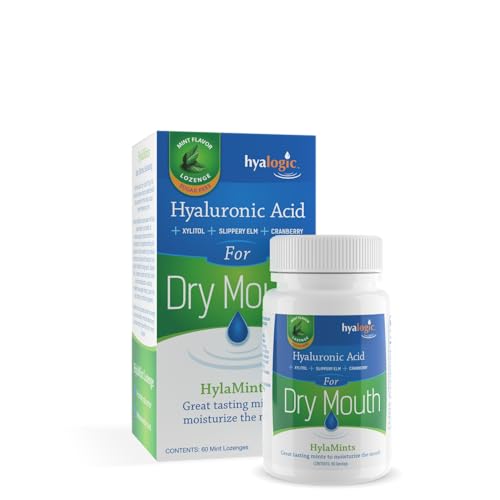 HylaMints para Boca Seca – Caramelos Sin Azúcar con Xilitol, Ácido Hialurónico, Pectina y Arándano para Confort Oral y Soporte Salival – 60 Unidades - imagen 5