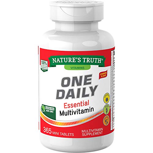 Multivitamínico Diario Nature's Truth para Hombres y Mujeres | 365 Mini Tabletas | Suplemento No GMO y Sin Gluten - imagen 2
