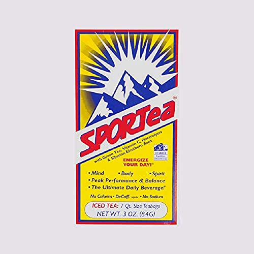 SPORTea Iced | Bebida Energética Natural Sin Cafeína con Té Verde y Negro, Vitaminas, Minerales, Electrolitos, Yerba Mate y Ginseng Siberiano | 7 - imagen 4