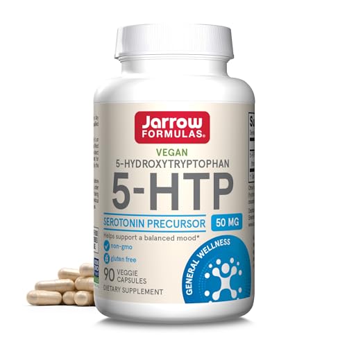 Jarrow Formulas 5-HTP 50mg, Apoyo para el Cerebro y la Memoria, 90 Cápsulas - imagen 6