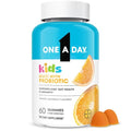 One A Day Kids Multivitamin con Probiótico, Gomas de Multivitaminas para Niños, Salud Digestiva, Vitaminas Gummy con Vitamina D, Sabor Naranja, 60 - imagen 1
