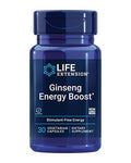 Life Extension Ginseng Energy Boost, Apoyo Energético, Manejo Saludable del Estrés, Sin Gluten, No OGM, Vegetariano, 30 Cápsulas - imagen 1