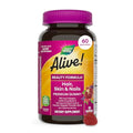 Gomitas Premium Nature's Way Alive! para Cabello, Piel y Uñas, Fórmula de Belleza con Colágeno, Biotina, Vitaminas C y E, Sabor Fresa, 60 Gomitas - imagen 1