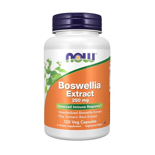 Suplementos NOW Foods, Extracto de Boswellia 250 mg con Extracto de Raíz de Cúrcuma, 120 Cápsulas Vegetales - imagen 2