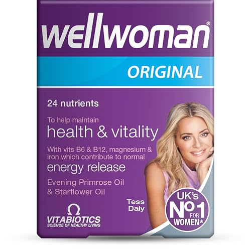 Wellwoman Vitabiotics Fórmula Avanzada de Vitaminas y Minerales con Aceites de Onagra y Borraja 30 Cápsulas - imagen 2