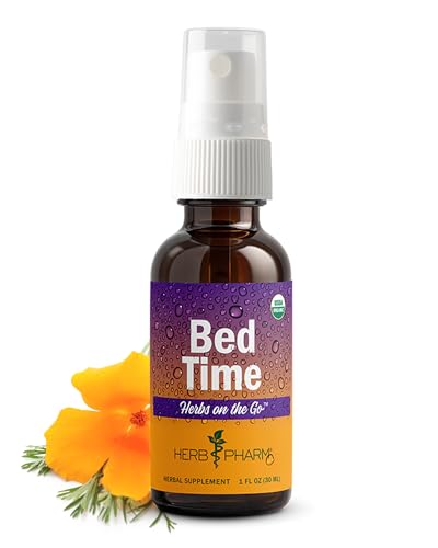 Herb Pharm Spray para Dormir: Suplemento Orgánico y Sin Azúcar para Relajación, con Tintura de Amapola de California, 1 oz, Suministro de ~3 Semanas - imagen 2