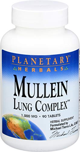 Complejo de Pulmón de Mullein de Planetary Herbals - 90 Tabletas - imagen 2