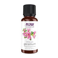Aceite Esencial NOW de Geranio, Aroma Relajante, Destilado al Vapor, 100% Puro, Vegano, Tapa a Prueba de Niños, 1 Onza - imagen 1