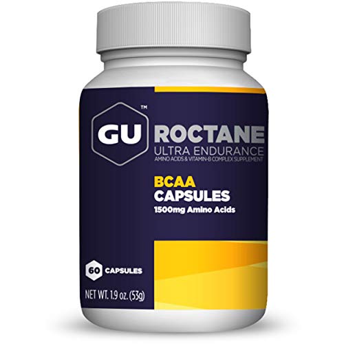 Cápsulas de Recuperación GU Energy Roctane Ultra Endurance con Aminoácidos de Cadena Ramificada y Vitamina B, 60 cápsulas, Informed Choice - imagen 1
