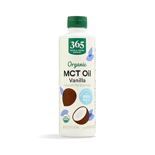 365 by Whole Foods Market, Aceite MCT Orgánico de Vainilla, 16 Fl Oz - imagen 2