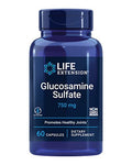 Glucosamina Sulfato Life Extension, 750 mg, Apoya la Comodidad de Rodillas y la Salud Articular, Libre de Gluten, No OGM, 60 Cápsulas - imagen 1
