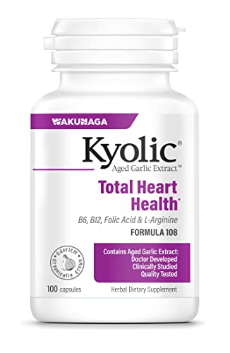 Extracto de Ajo Aged Kyolic Fórmula 108, Salud Cardiaca Total*, 100 Cápsulas - imagen 2