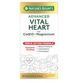 Nature’s Bounty Advanced Vital Heart con CoQ10 y Magnesio, Suplemento Antioxidante para Presión Arterial, Colesterol y Circulación, 60 Cápsulas - imagen 1