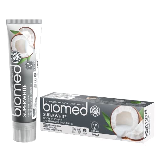Pasta Dental Blanqueadora Suave Biomed Superwhite con Coco 100g - imagen 3