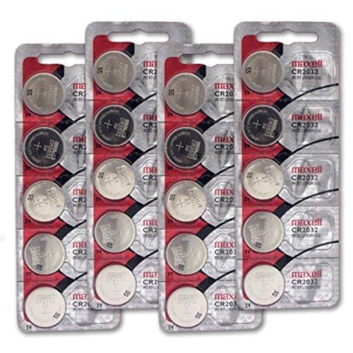 Batería de moneda CR2032 3V de litio micro Maxell Original con holograma - Paquete de 20 unidades - imagen 1