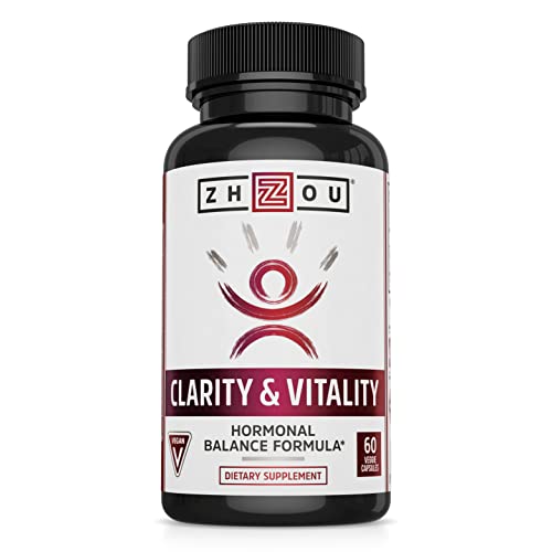 Suplemento ZHOU Clarity & Vitality - DHEA 50mg para Equilibrio Hormonal y Envejecimiento Saludable, Vegano - 60 Cápsulas Veggie - imagen 3