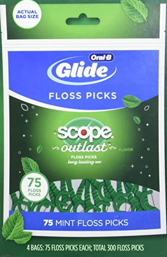 Hilo Dental Oral B Complete Glide con Palillos (300 Piezas) - imagen 4