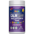 Gomitas Kids Calm Sleep de Natural Vitality con Melatonina 1mg | Sabor Cereza Nocturno | 100% Libre de Medicamentos | No GMO, Vegano y Sin Gluten | - imagen 1
