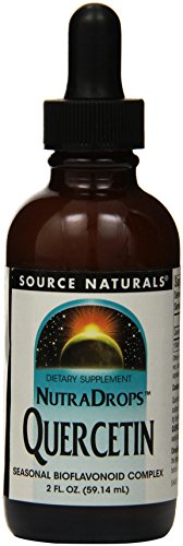 Source Naturals - Quercetina NutraDrops, Complejo de Bioflavonoides para la Temporada - 2 onzas líquidas. - imagen 1