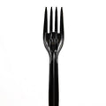 Recarga de tenedores Mind Reader para CUTDISPBK-BLK, utensilios de plástico, 6.25 L x 0.87 W x 0.75 H, 100 piezas, color negro - imagen 1