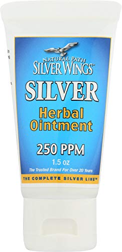 Ungüento Herbal Natural Path Silver Wings 250ppm de Plata - Cuidado de la Piel Hidratante y Nourishing 1.50oz - imagen 3