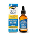 Suplemento de Soporte Inmunológico Natural Path Silver Wings Coloidal de Plata 50ppm (250mcg) 2 fl. oz. con gotero - imagen 1