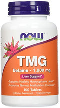Now Foods TMG Extra Fuerte 1,000 mg, 100 tabletas - imagen 1