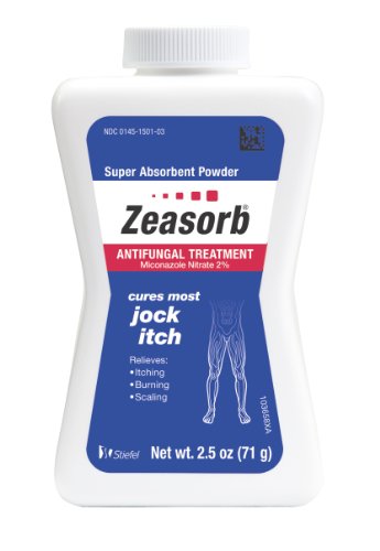 Polvo Tratamiento Zeasorb para Picazón en la ingle, 2.5 Onzas (Paquete de 2) - imagen 4