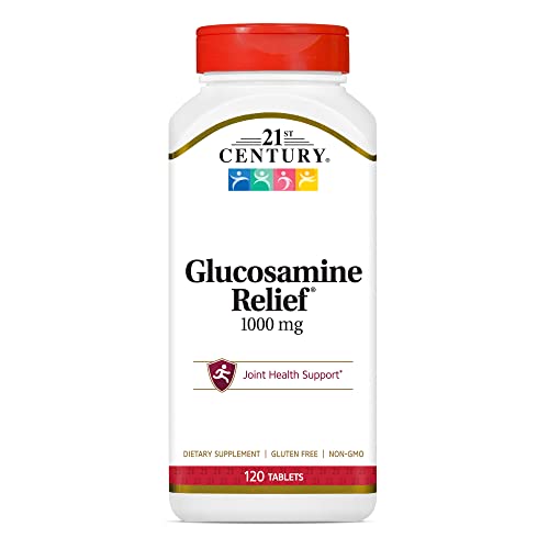 Tabletas de Glucosamina 1000mg 21st Century Relief®, 120 piezas - imagen 2